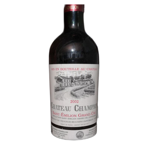 Bordeaux Saint-Émilion Grand Cru Grand Cru Château Champion 2002