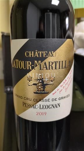 Bordeaux Pessac-Léognan Grand Cru Château Latourmartillac 2019