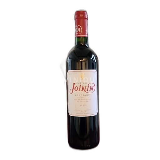 Vin Rouge sec Château Joinin 2019 France Bordeaux AOC