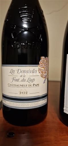 Rhône Valley Châteauneuf-du-Pape Château Font Du Loup Les Demoiselles 2022