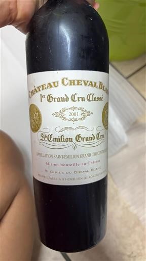 Bordeaux Saint-Émilion Grand Cru Grand Cru Château Cheval Blanc 2001