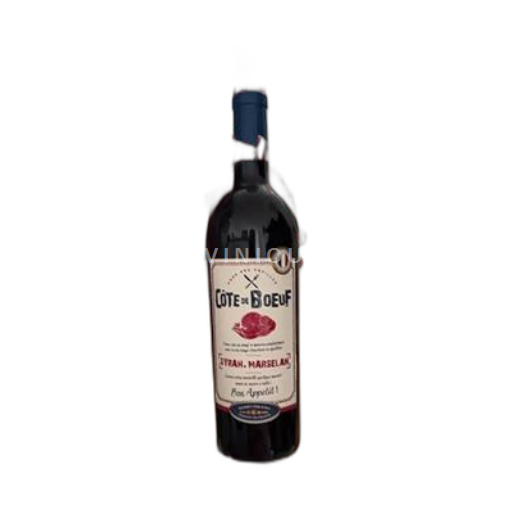 Vin Rouge sec Côte de Bœuf 2023 France Vallée du Rhône Côtes-du-rhône AOC