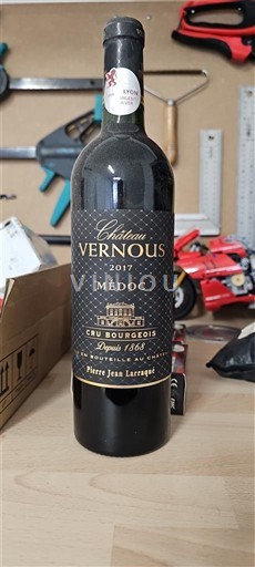 Bordoja Médoc Château Vernous 2017