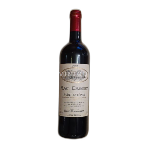 Bordeaux Saint-Estèphe Haut Marbuzet Mac Carthy 2018