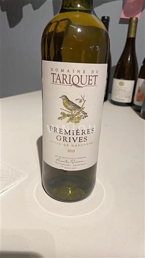 Sudoeste Côtes de Gascogne Domaine du Tariquet Premières Grives 2015