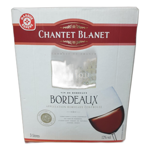 Bordeaux Chantet Blanet 2015