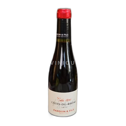 Vin Rouge sec Cuvée 1820 Pardon & Fils 2020 France Vallée du Rhône Côtes-du-rhône AOC