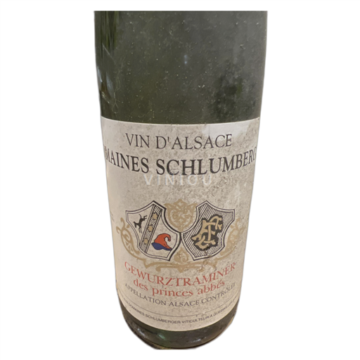 Alsace Domaines Schlumberger des princes abbés 1992