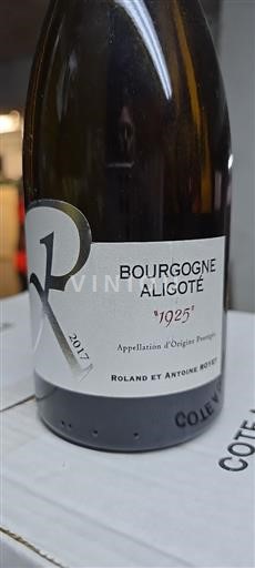 Burgundija Bourgogne Aligoté Roland Et Antoine Royet 2017