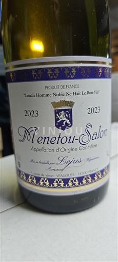 Loirevallei Menetou-Salon Arnaud Lejus 2023