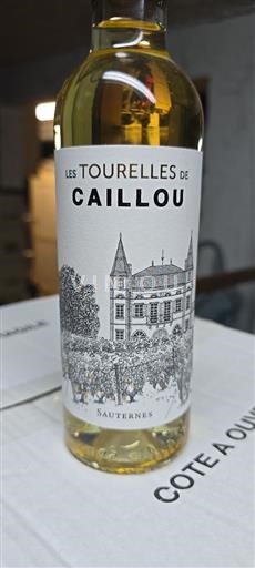 Bordeaux Sauternes Château X Les Tourelles-Demi bouteilles 2019