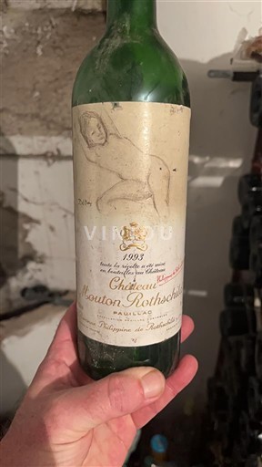 Bordeaux Pauillac Grand Cru Château Mouton Rothschild 1993