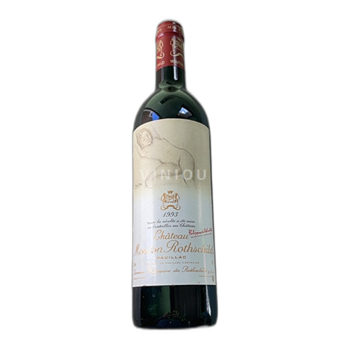 Bordeaux Pauillac Grand Cru Château Mouton Rothschild 1993