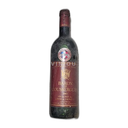 Languedoc-Roussillon Côtes de Thongue Baron De Coussergues 1983
