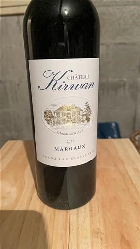 Burdeos Margaux Grand Cru Château Kirwan 2015