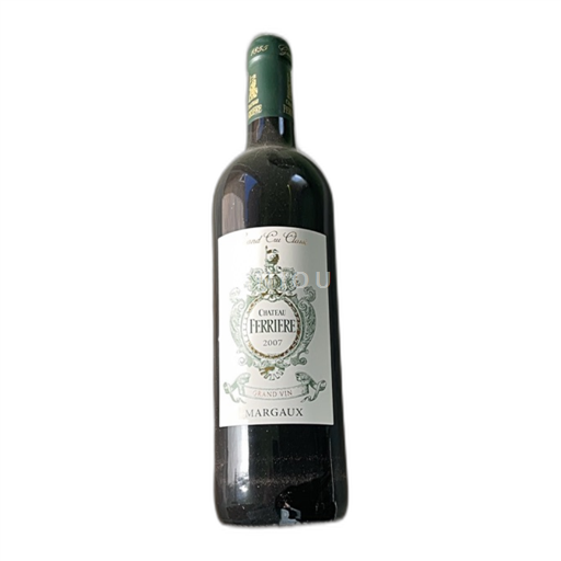 Bordeaux Margaux Grand Cru Château Ferrière 2007