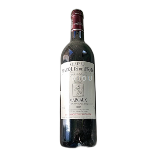 Burdeos Margaux Grand Cru Marquis De Terme 2003