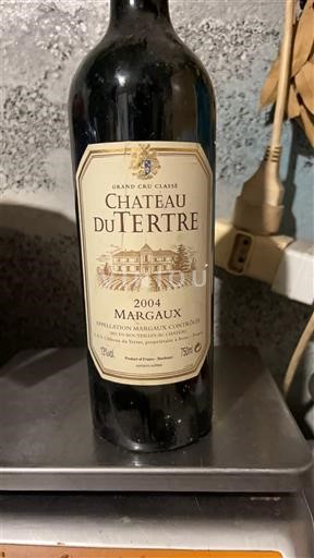 Bordeaux Margaux Grand Cru Château Tertre 2004