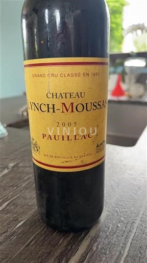 Burdeos Pauillac Grand Cru Château Lynch Moussas 2005