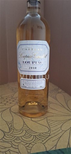 Bordeaux Loupiac Château Loupiacgaudiet 2010