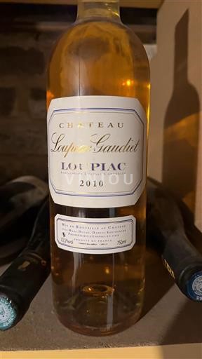 Bordeaux Loupiac Château Loupiacgaudiet 2010