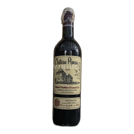 Bordeaux Saint-Émilion Grand Cru Grand Cru Château Pipeau 2004