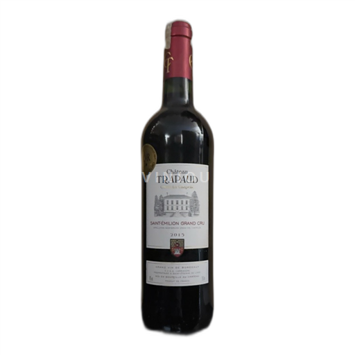 Burdeos Saint-Émilion Gran Cru Grand Cru Château Trapaud Le Chapelle 2015