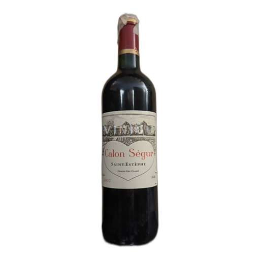 Burdeos Saint-Estèphe Grand Cru Calon Ségur 2007