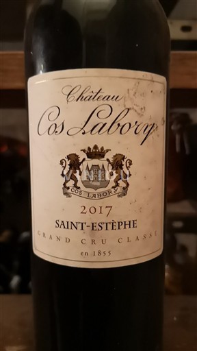 Bordeaux Saint-Estèphe Grand Cru Château Cos Labory 2017
