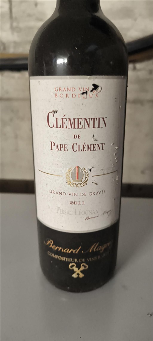 Bordeaux Pessac-Léognan Pape Clement Clémentin 2011