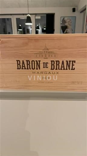 Bordeaux Margaux Château Brane-Cantenac Baron de Brane 2021