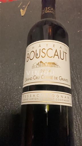 Bordeaux Pessac-Léognan Grand Cru Château Bouscaut 2014
