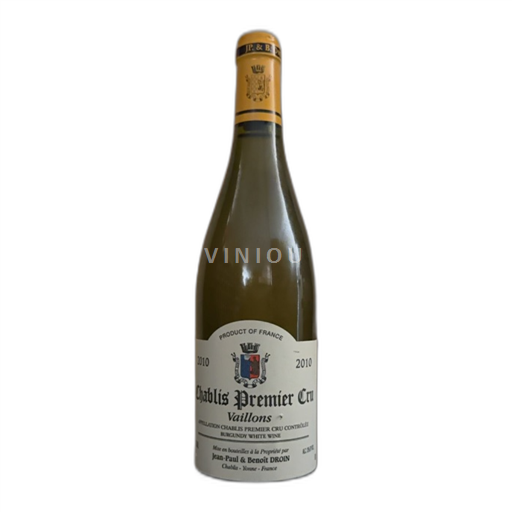 Borgoña Chablis Premier Cru Premier Cru Jeanpaul & Benoît Droin Vaillons 2010