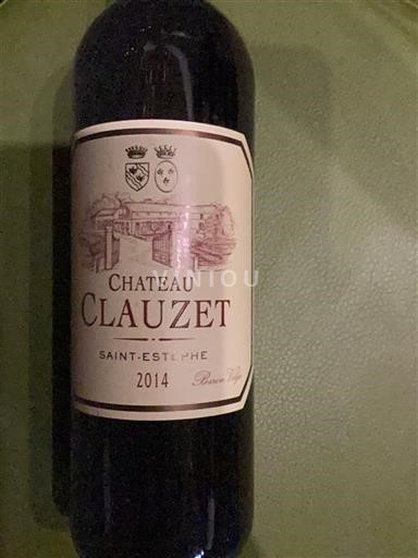 Bordeaux Saint-Estèphe Château Clauzet 2014