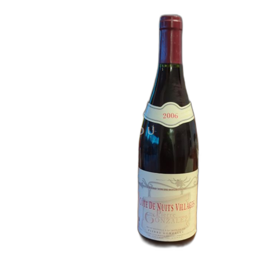 Borgoña Côte de Nuits Villages Grand Cru Domaine Pierre Gonzalez 2006