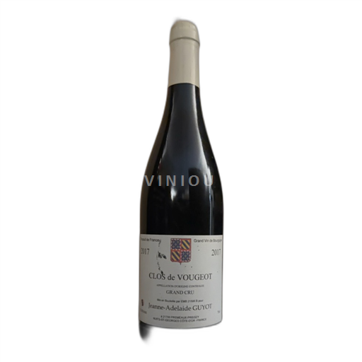 Borgoña Clos-de-vougeot Grand Cru Jeanneadelaide Guyot 2017