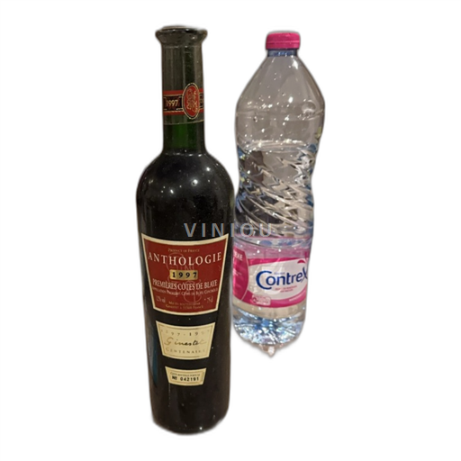 Vin Rouge sec Anthologie 1997 France Bordeaux AOC