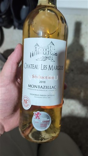 Sud-Ovest Monbazillac Château Les Marguis Séduction 2018