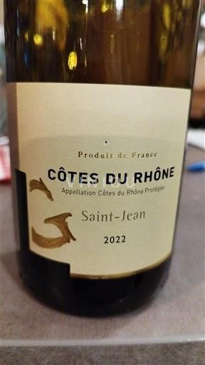 Valea Ronului Côtes-du-Rhône Château Saint Jean 2022