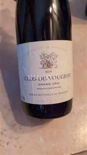 Borgonha Clos-de-Vougeot Grand Cru Clos De Vougeot 2019