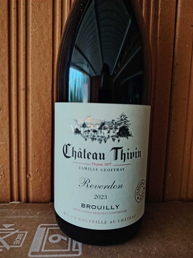 Beaujolais Brouilly Château Thivin Reverdon 2023