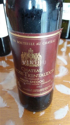 Bordeaux Haut-Médoc CHÂTEAU LAROSE TRINTAUDON 1983