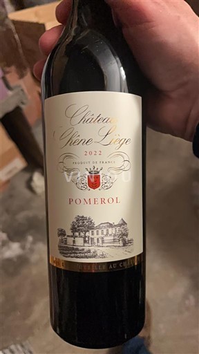 Bordeaux Pomerol Château Chêne Liège 2022