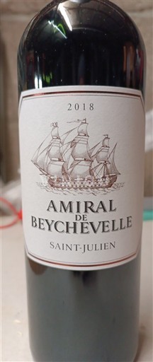 Burdeos Saint-Julien Amiral De Beychevelle 2018