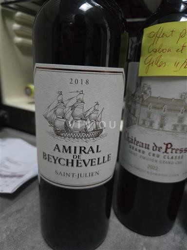 Bordeaux Saint-Julien Amiral De Beychevelle 2018