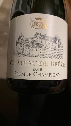 Loire-dalen Saumur-Champigny CHÂTEAU DE BRÉZÉ 2019