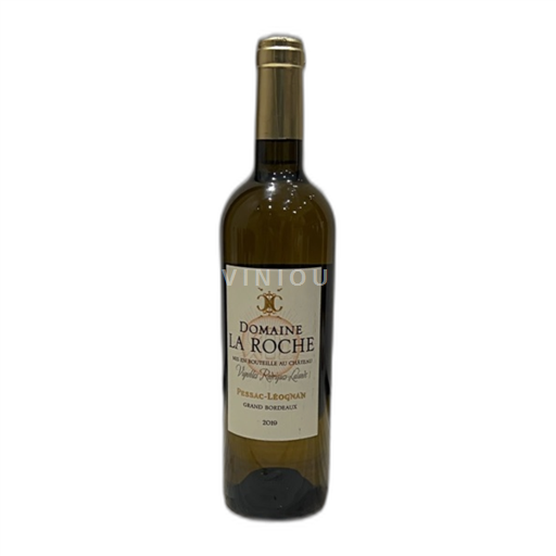 Vin Blanc sec Château Laroche 2019 France Bordeaux Pessac-Léognan AOC