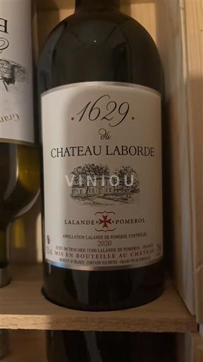 Bordeaux Lalande-de-pomerol Château Laborde 1629 2020