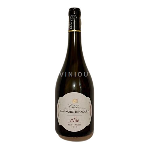 Vin Blanc sec VV46 Vieilles Vignes Jean-Marc Brocard 2018 France Bourgogne Chablis AOC