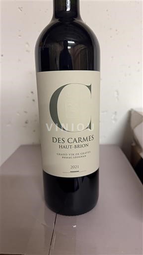 Bordeaux Pessac-Léognan Les Carmes Haut-Brion 2021
